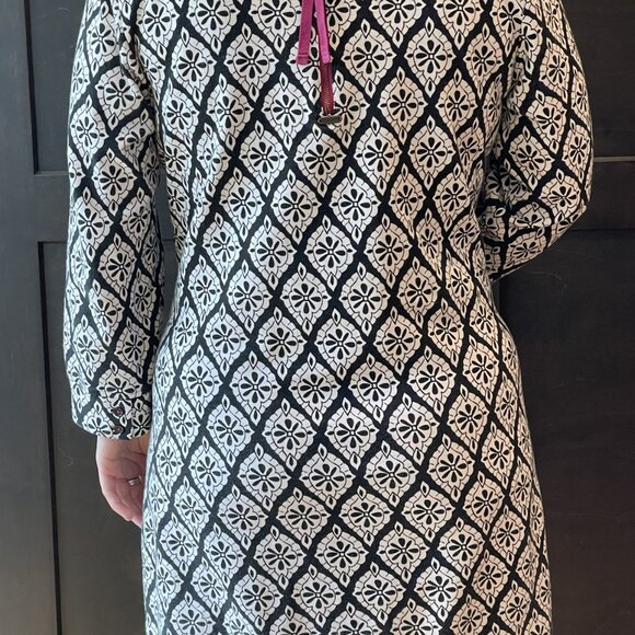HATLEY cotton tailored shift dress - Picture 3 of 6